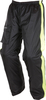 Modeka AX-Dry,  rain pants,  color: Black/Neon-Yellow,  size: 6XL