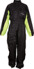 Modeka Black Rain,  Rain suit 1pcs.,  color: Black/Neon-Yellow,  size: S