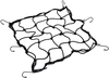 Modeka Cargo Net,  baggage net