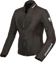 Modeka Emma Air,  textile jacket women,  color: Black,  size: 44