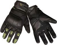 Modeka Ennos,  gloves,  color: Black/Neon-Yellow,  size: 10