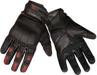 Modeka Ennos,  gloves,  color: Black/Red,  size: 8