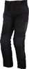 Modeka Lonic,  textile pants,  color: Black,  size: Short 4XL