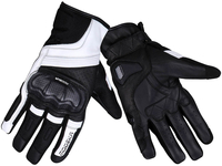 Modeka Miako Air,  gloves women,  color: Black/White,  size: XL