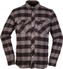 Modeka Nooner,  jacket/shirt,  color: Grey/Black,  size: XXL