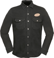 Modeka Oliwer,  jacket/shirt,  color: Black,  size: 5XL