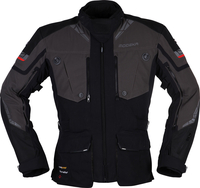 Modeka Panamericana II,  textile jacket waterproof,  color: Black/Dark Grey,  size: Long L