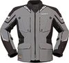 Modeka Panamericana II,  textile jacket waterproof,  color: Grey/Black,  size: 4XL