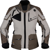 Modeka Panamericana II,  textile jacket waterproof women,  color: Beige/Brown,  size: 44