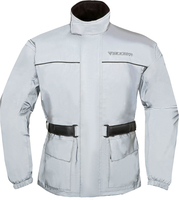 Modeka Silver,  rain jacket,  color: Silver,  size: XXL