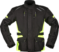 Modeka Striker II,  textile jacket,  color: Grey/Black,  size: S