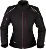 Modeka Takuya,  textile jacket waterproof women,  color: Black,  size: 54