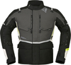 Modeka Trohn,  textile jacket waterproof,  color: Dark Grey/Black/White,  size: XXL