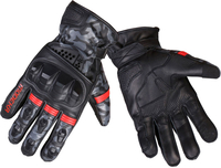 Modeka Valyant,  gloves,  color: Black/Red,  size: 10