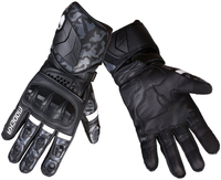 Modeka Valyant Pro,  gloves,  color: Black/White,  size: 9