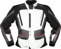 Modeka Viper LT,  textile jacket,  color: Light Grey/Dark Grey/Black,  size: S