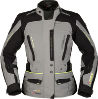 Modeka Viper LT,  textile jacket women,  color: Grey/Black,  size: 34