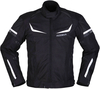 Modeka Yannik Air,  textile jacket waterproof,  color: Black/White,  size: XXL