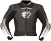Modeka Yron,  leather jacket,  color: Black/White,  size: 48