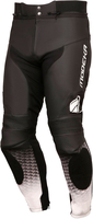 Modeka Yron,  leather pants,  color: Black/White,  size: 56