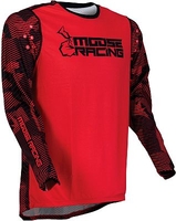 Moose Racing Agroid S21 Red,  jersey