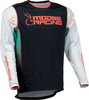 Moose Racing Agroid S22,  jersey,  color: Black/White/Orange,  size: M
