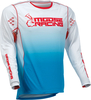 Moose Racing Agroid S22,  jersey,  color: White/Blue/Red,  size: S