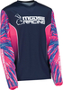 Moose Racing Agroid S22,  jersey youth,  color: Dark Blue/Pink/Blue,  size: M