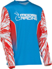 Moose Racing Agroid S22,  jersey youth,  color: Light Blue/Red/White,  size: L