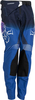 Moose Racing Agroid S22,  textile pants youth,  color: Blue/Dark Blue/Black,  size: 24