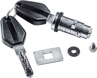 Moose Racing Kenai Top Case,  cylinder lock