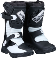 Moose Racing M1.3 S23,  boots kids,  color: White/Black,  size: 10 US