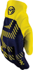 Moose Racing MX2 S22,  gloves,  color: Dark Blue/Yellow,  size: L
