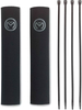 Moose Racing Neoprene,  fork skins,  color: Black,  size: Short 32-43 mm