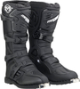 Moose Racing Qualifier MX,  boots,  color: Black,  size: 8 US