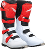 Moose Racing Qualifier MX,  boots,  color: Red/White/Black,  size: 9 US