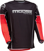 Moose Racing Qualifier S22,  jersey,  color: Black/Red/Grey,  size: XXL