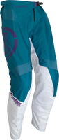Moose Racing Qualifier S22,  textile pants,  color: Blue/Violet/White,  size: 38