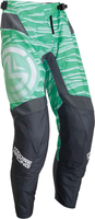 Moose Racing Qualifier S22,  textile pants,  color: Light Green/White/Black,  size: 46