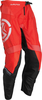 Moose Racing Qualifier S22,  textile pants,  color: Red/White/Black,  size: 54