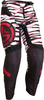 Moose Racing Qualifier S22,  textile pants,  color: White/Red/Black,  size: 54