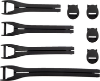 Moose Racing Qualifier,  straps,  color: Black,  size: 10-15