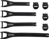 Moose Racing Qualifier,  straps,  color: Black,  size: 7-9