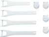 Moose Racing Qualifier,  straps,  color: White,  size: 10-15