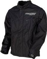 Moose Racing Qualifier,  textile jacket,  color: Black,  size: 4XL