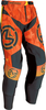 Moose Racing Sahara S22,  textile pants,  color: Orange/Yellow/Black,  size: 38