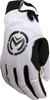 Moose Racing SX1,  gloves,  color: White/Black,  size: S