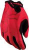 Moose Racing SX1 S22,  gloves kids,  color: Red/Dark Red,  size: XL