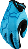 Moose Racing SX1 S22,  gloves kids,  color: Turquoise/Blue,  size: XL