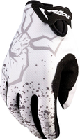 Moose Racing SX1 S22,  gloves kids,  color: White/Light Grey,  size: XL